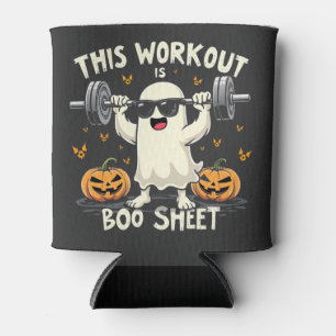 Dieses Workout ist eine boo-Sheet-verschleierte Ha Dosenkühler