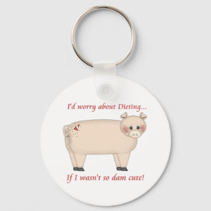 Diet Pig Schlüsselanhänger