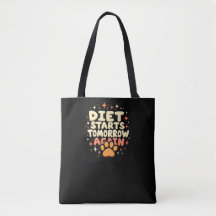 Diet startet morgen - Retro Playful Paw Print