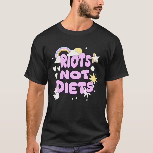 Dietet feministischer Feinschmecker Feminismus Ant T-Shirt (Vorderseite)
