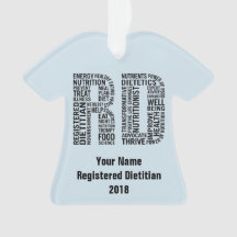 Diététicien enregistré par nom personnalisé RD