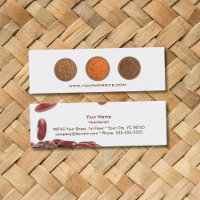 Dietische Nutritionist Coach Skinny Business Card