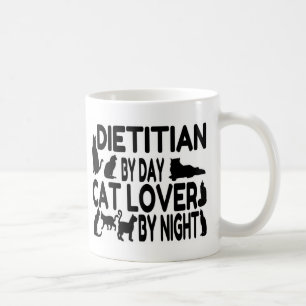 Dietitian Cat Lover Kaffeetasse