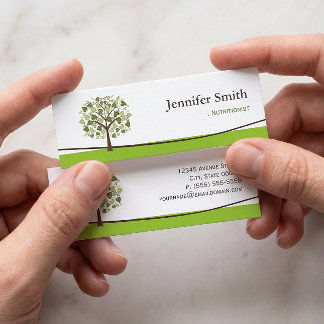 Dietitian Nutritionist - Wunschbaum des Herzens Mini Visitenkarte
