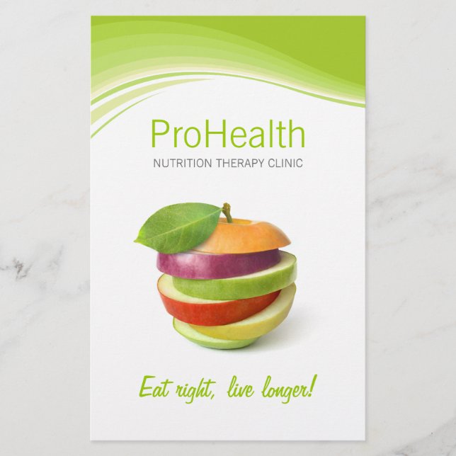 Dietitin/Ernährungsberaterin/Personal Trainer Flyer (Vorne)