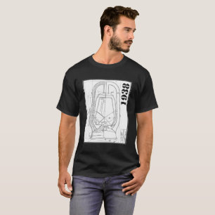 Dietz Monarchlinie, die FirmenShirt 1938 zeichnet T-Shirt