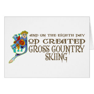 Dieu a créé le ski de pays croisé