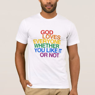 DIEU AIME TOUT LE MONDE - T-shirt