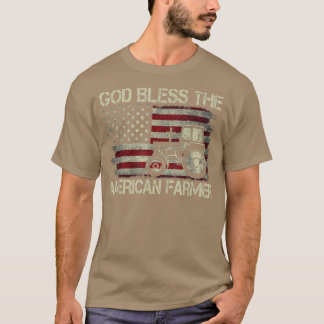 Dieu bénisse l'agriculteur américain T-Shirt