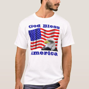 Dieu bénissent le T-shirt de l'Amérique