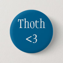 Dieu égyptien - Badge d'amour des dents