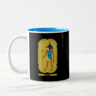 Dieu Égyptien De La Mummification Café Mug