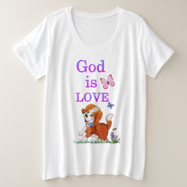 Dieu est amour (Design devant)