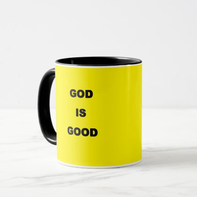 Dieu est bon Mug (Devant gauche)