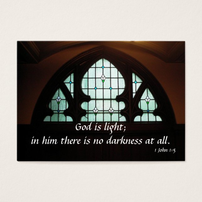 Dieu est Lumière (Devant)
