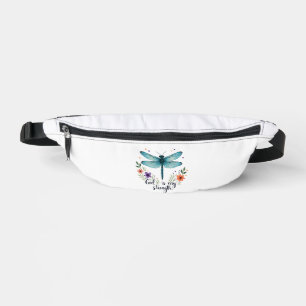 Dieu est ma force Floral Libellule T-Shirt Chrétie