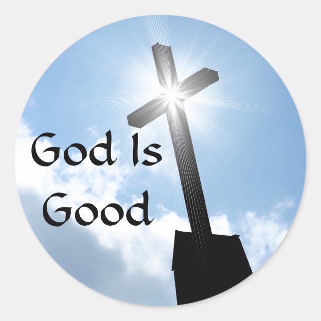 Dieu est un bon Stickers (Devant)