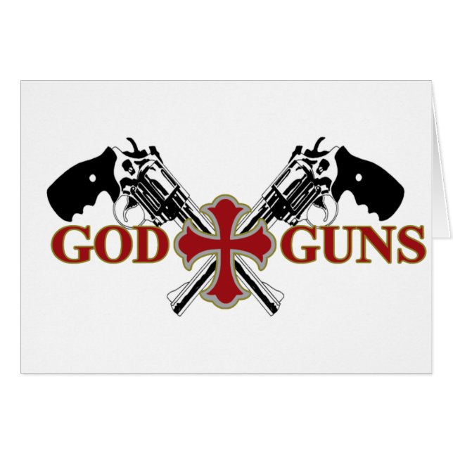 Dieu et armes à feu (Devant horizontal)