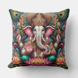 Dieu hindou Lord Ganesh / Coussin Ganesha