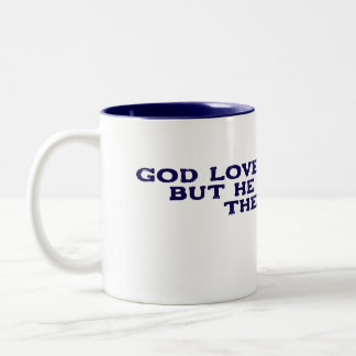 Dieu m'aime Mug de café (humour)