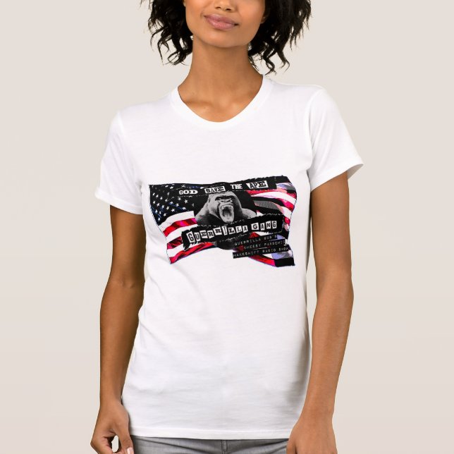 Dieu sauve l'animal - T-shirt Guerrilla Gang (Devant)