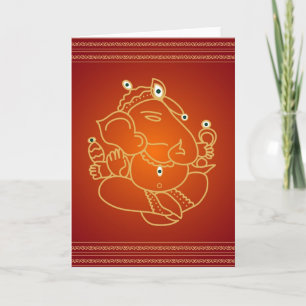 Dieu SriGanesha - carte