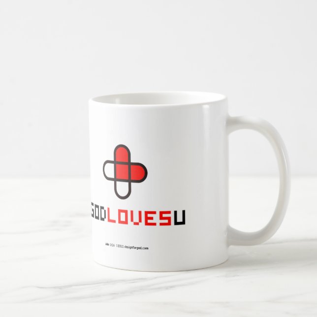 Dieu vous aime tasse de café (Droite)