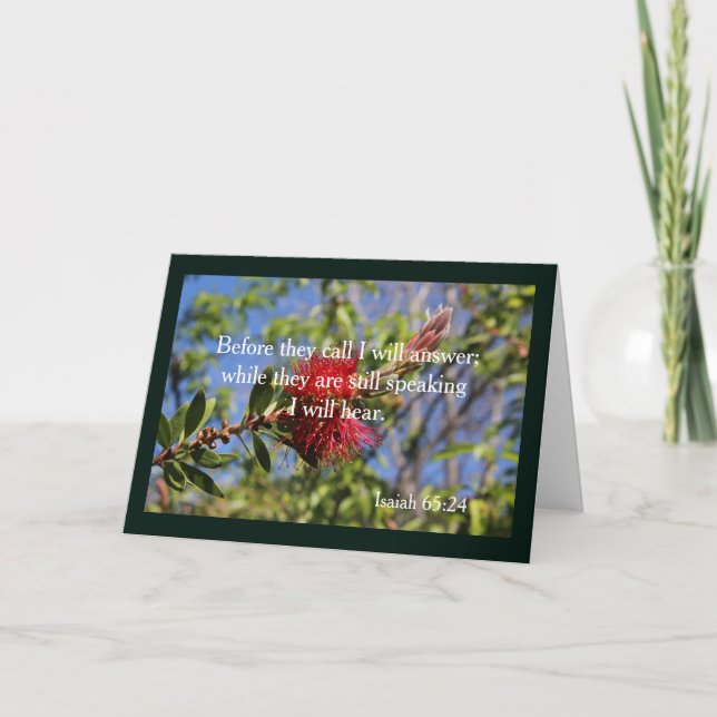 Dieu vous apprend la carte de baptême adulte (Devant)