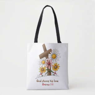 #Dieu's Love All-Over-Print Sac fourre-tout, Moyen