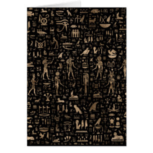 Dieux et hiéroglyphes égyptiens antiques