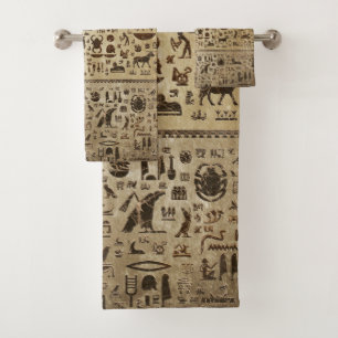 Dieux et hiéroglyphes égyptiens antiques