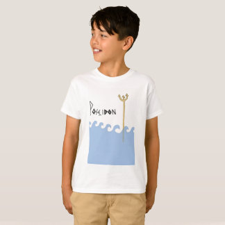 Dieux grecs. Poseidon. Badine le T-shirt
