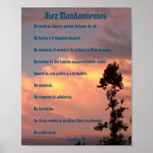 Diez Mandamientos - Affiche Cielo