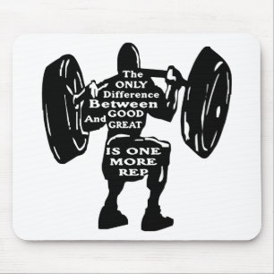 Diff zwischen gutem und großem ist ein weiterer mousepad