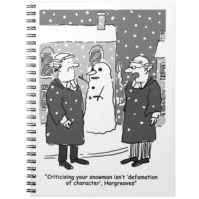 Diffamierung von Charakteranwälten Notizblock (Von Creator hochgeladen)