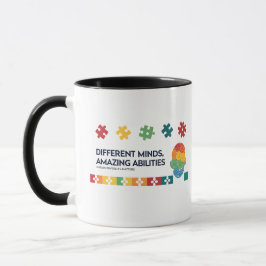 Different Minds Amazing Abilities Awareness Art Tasse
