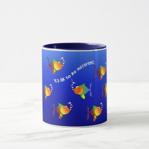 Différentes tasses de poisson - choisir style & co