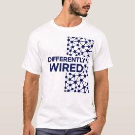 Differently Wired – Autism Awareness Month Blue T-Shirt