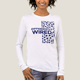 Differently Wired – Autism Awareness Month Blue Tri-Blend Shirt