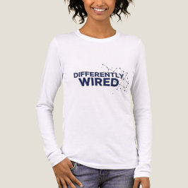 Differently Wired – Autism Awareness Month Blue  Tri-Blend Shirt