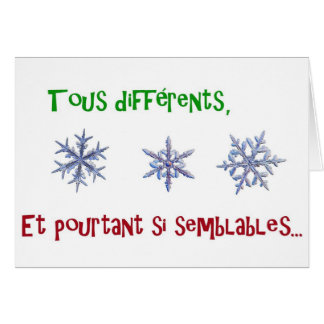 différents tous et semblables pourtant de SI