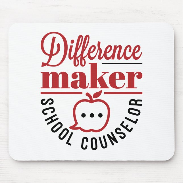 Differenzial Maker School Counselor Mousepad (Vorne)