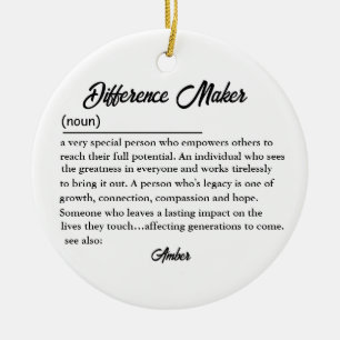 Differenzial Maker Weihnachten, Friend Weihnachten Keramik Ornament