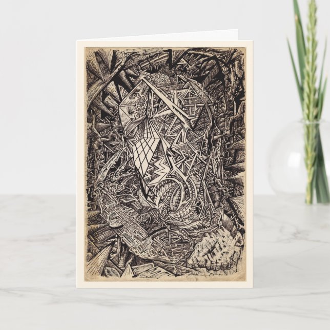 Diffracted (cavern dweller)  karte (Vorderseite)