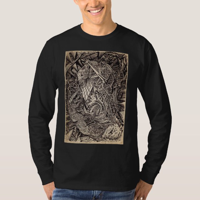 Diffracted (Höhlenbewohner), von Brian Benson T-Shirt (Vorderseite)