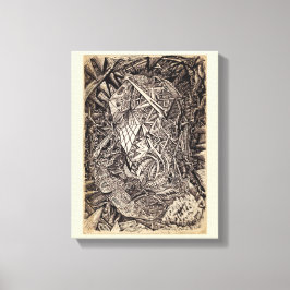 Diffrakete (Höhlenbewohner) Leinwand Art