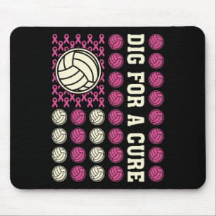 Dig zur Heilung von Multiplex-Volleyball-rosa Brus Mousepad