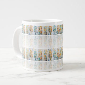 DigAI Golden Jubilee Botanicals Tile Jumbo-Mug Jumbo-Tasse