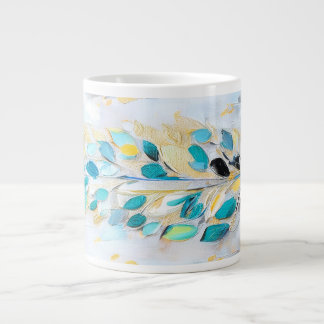 DigAI Sea Foam Bloom Jumbo-Mug Jumbo-Tasse