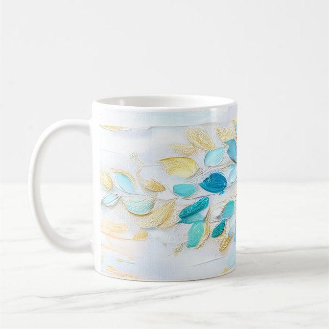 DigAI Sea Foam Bloom Mug (Gauche)